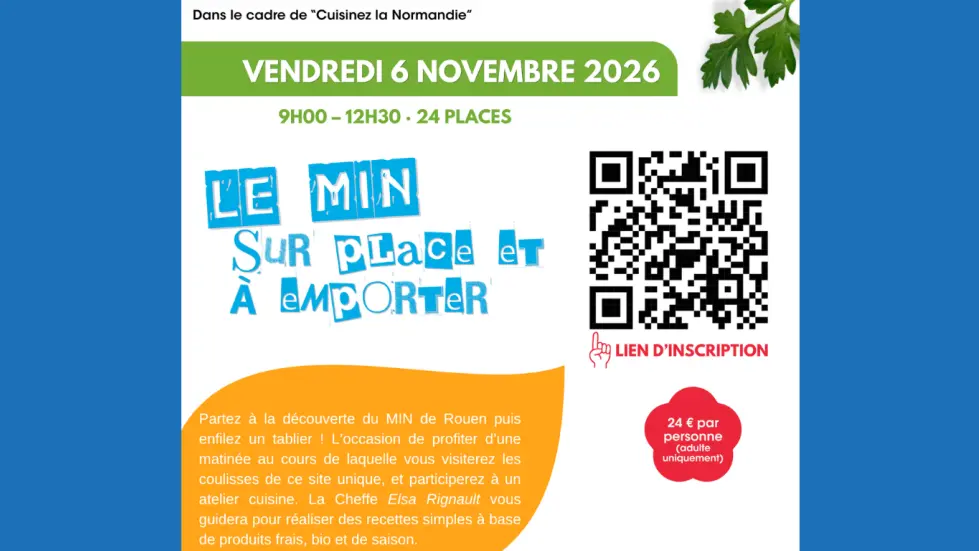 Visite et atelier cuisine : 